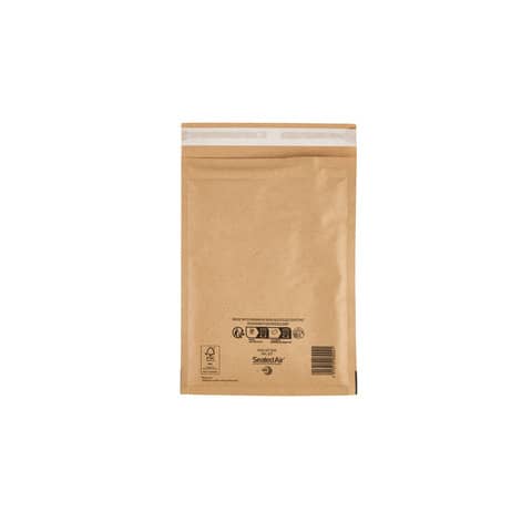 Buste imbottite Mail Lite® Gold D 18x26 cm Avana minipack 10 pz. - 103027477